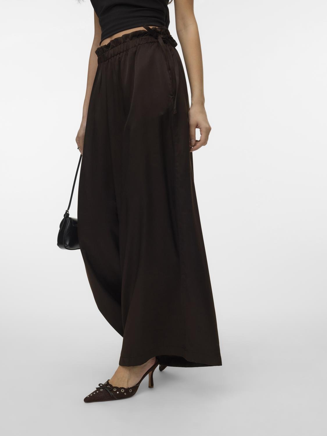 VMCHARM Trousers - Chocolate Torte - VERO MODA & VILA Bergvik